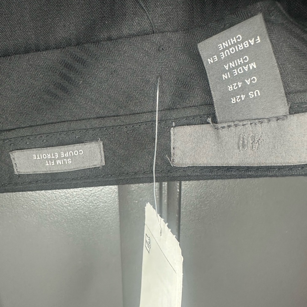 H&M Men's Dress Pants - Dark Gray